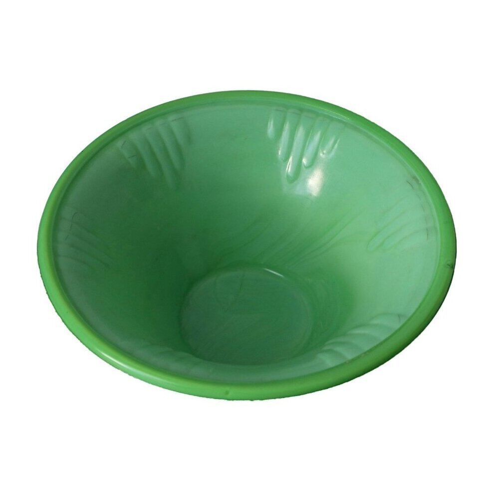 Art Deco Akro Agate Jadeite Dart Bowl Vase Vintage Small Planter Flower Pot